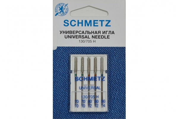 Иглы Schmetz универсальные (70x2, 80x2, 90x1), 5 шт в Красноярске