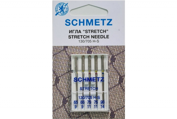 Иглы Schmetz стрейч combi (65x2, 75x2, 90x1), 5 шт в Красноярске